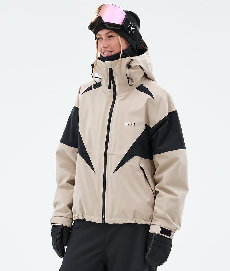 Dope Spartan W Kurtka Narciarska Kobiety Spike Sand/Black, Zdjęcie 1 z 8