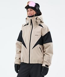 Dope Spartan W Chaqueta Snowboard Mujer Spike Sand/Black