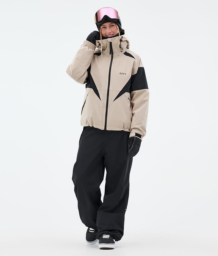 Dope Spartan W Veste Snowboard Femme Spike Sand/Black, Image 2 sur 8