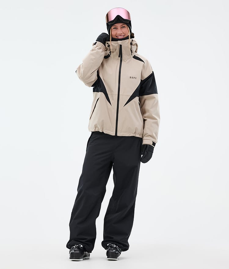 Dope Spartan W Veste de Ski Femme Spike Sand/Black, Image 2 sur 8