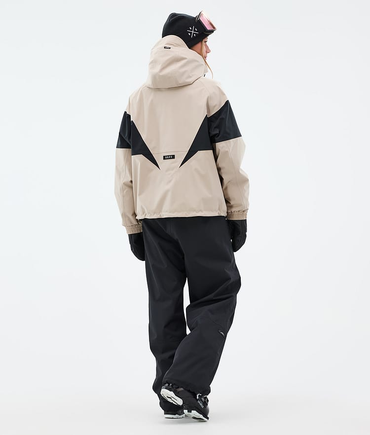 Dope Spartan W Kurtka Narciarska Kobiety Spike Sand/Black, Zdjęcie 4 z 8