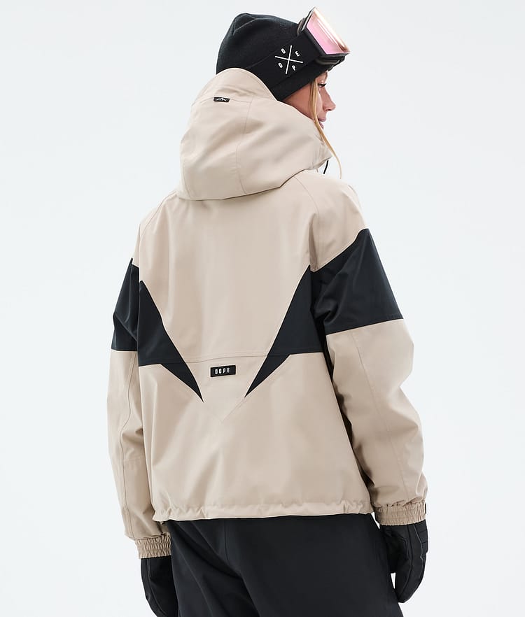 Dope Spartan W Kurtka Narciarska Kobiety Spike Sand/Black, Zdjęcie 6 z 8