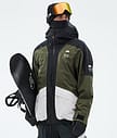 Montec Morpheus Giacca Snowboard Uomo Black/Olive Green/Light Grey