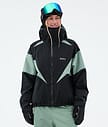Dope Spartan W Veste Snowboard Femme Spike Black/Faded Green