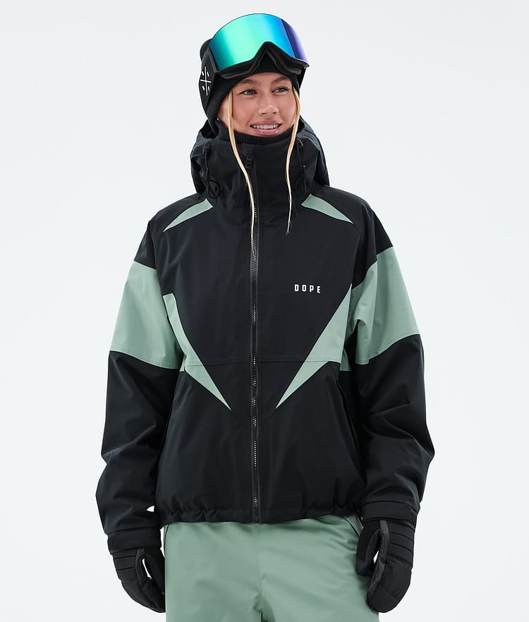Dope Spartan W Veste Snowboard Femme Spike Black/Faded Green, Image 1 sur 8
