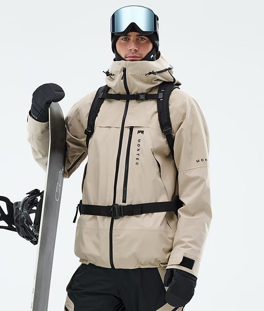 Montec Oracle Snowboard jas Heren Sand