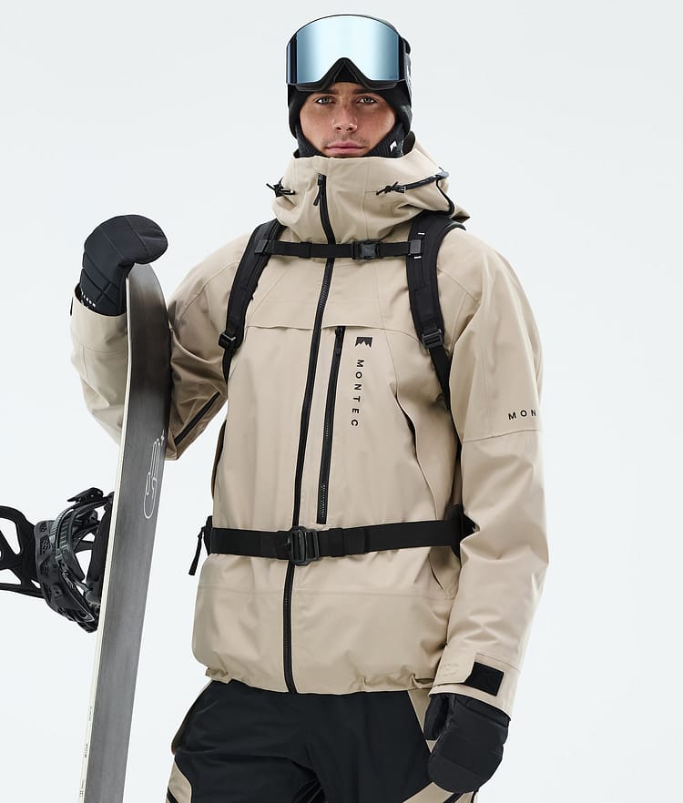 Montec Oracle Kurtka Snowboardowa Mężczyźni Sand, Zdjęcie 1 z 11