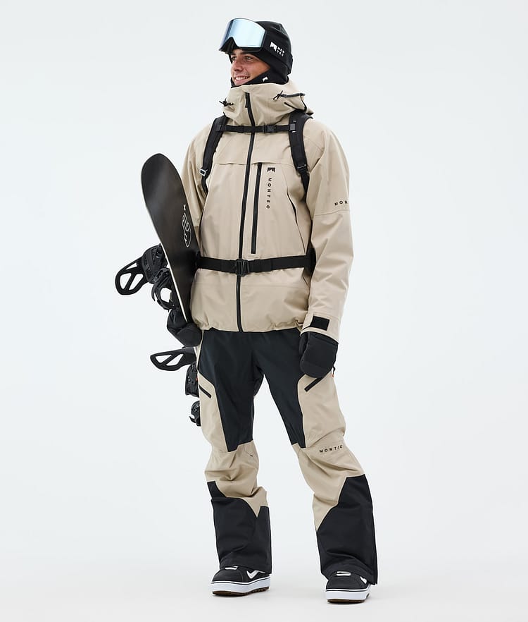 Montec Oracle Kurtka Snowboardowa Mężczyźni Sand, Zdjęcie 3 z 11