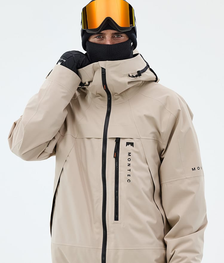 Montec Oracle Snowboard Jacket Men Sand, Image 4 of 9
