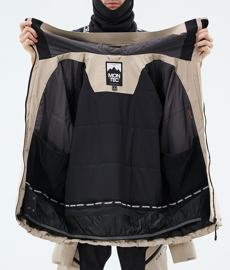 Montec Oracle Snowboard Jacket Men Sand, Image 9 of 9