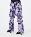 Dope Iconic W Snowboard Pants Women Scribble Purple