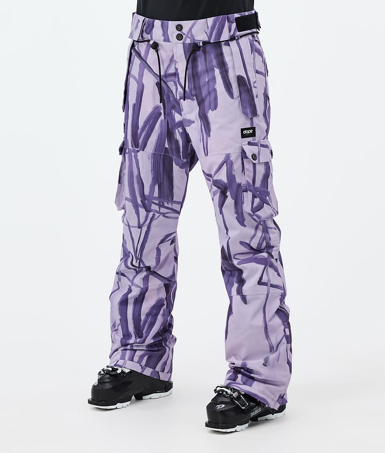 Dope Iconic W Ski Pants Women Scribble Purple, Image 1 of 7