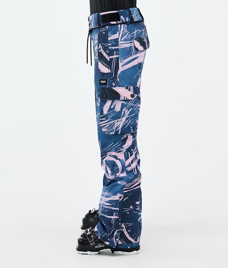 Dope Iconic W Ski Pants Women Carvings Pink, Image 3 of 7