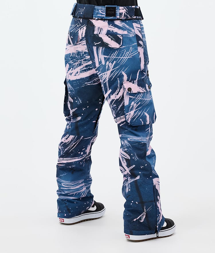 Dope Iconic W Snowboard Pants Women Carvings Pink, Image 4 of 7