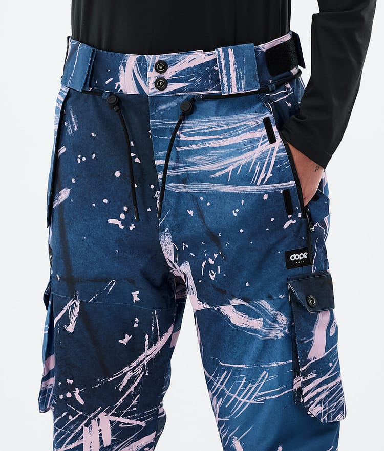 Dope Iconic W Snowboard Pants Women Carvings Pink, Image 5 of 7