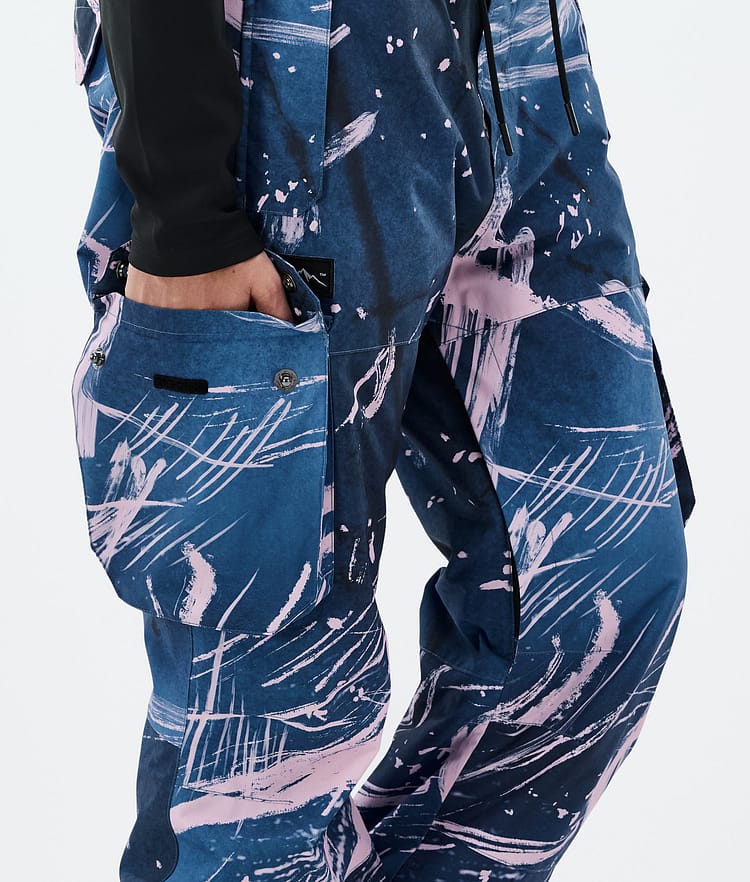 Dope Iconic W Snowboard Pants Women Carvings Pink, Image 6 of 7