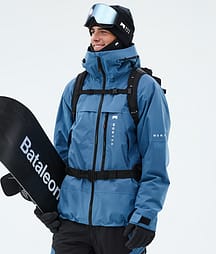 Montec Oracle Kurtka Snowboardowa Mężczyźni Blue Steel