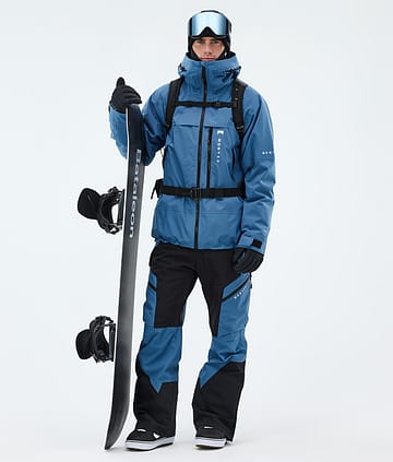 Montec Oracle Snowboard Outfit Blue Steel/Black