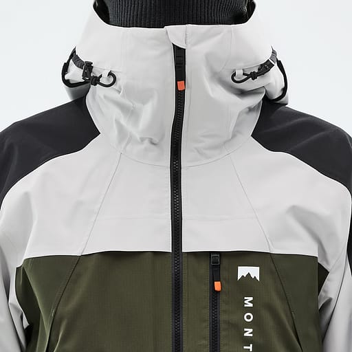 Fermeture éclair frontale avec renfort intérieur Image principale des détails du produit,