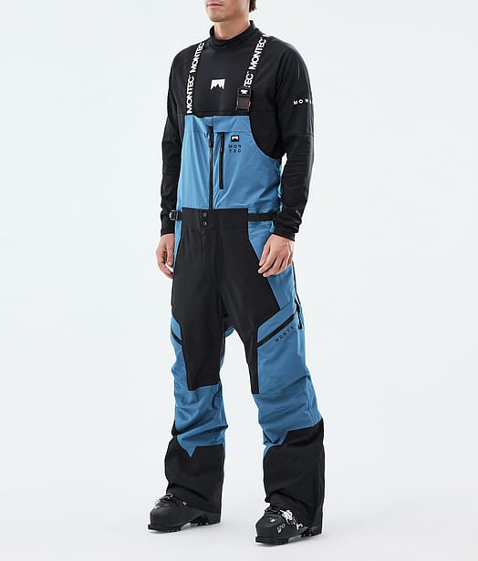 Montec Dozer Pantaloni Sci Uomo Blue Steel/Black