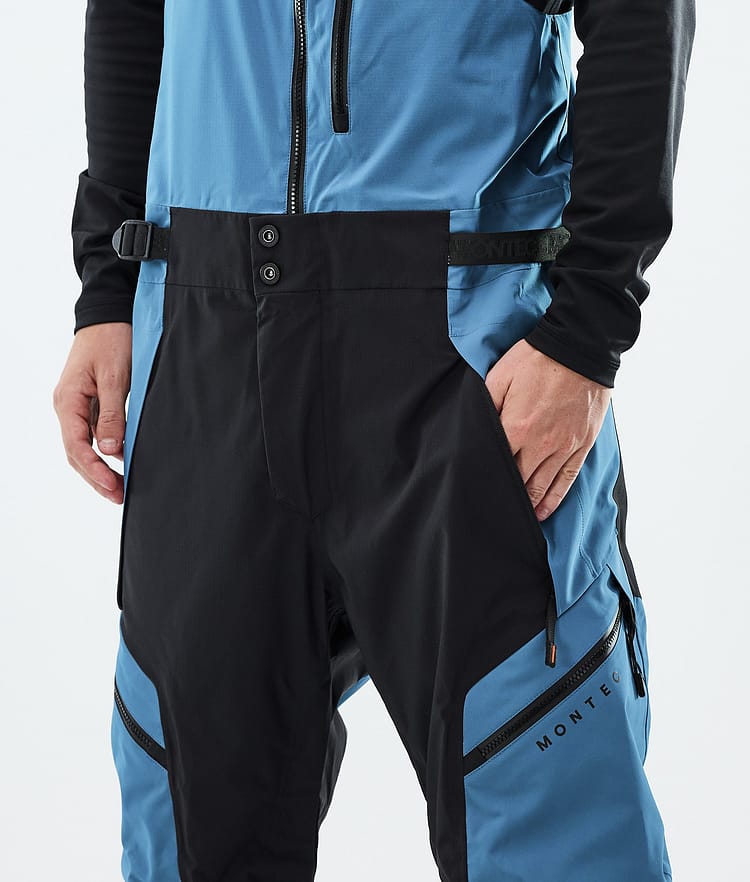 Montec Dozer Snowboard Bukser Herre Blue Steel/Black, Image 4 of 6