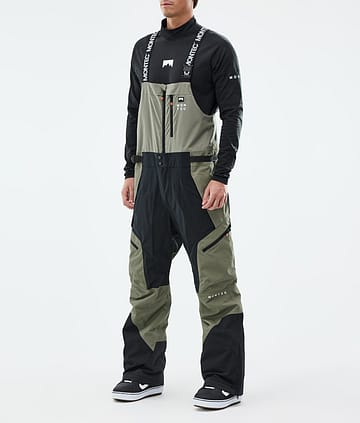 Montec Dozer Pantaloni Snowboard Uomo Greenish/Black