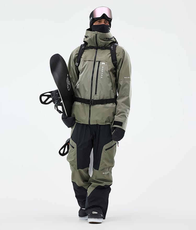 Montec Dozer Pantaloni Snowboard Uomo Greenish/Black, Immagine 2 di 7