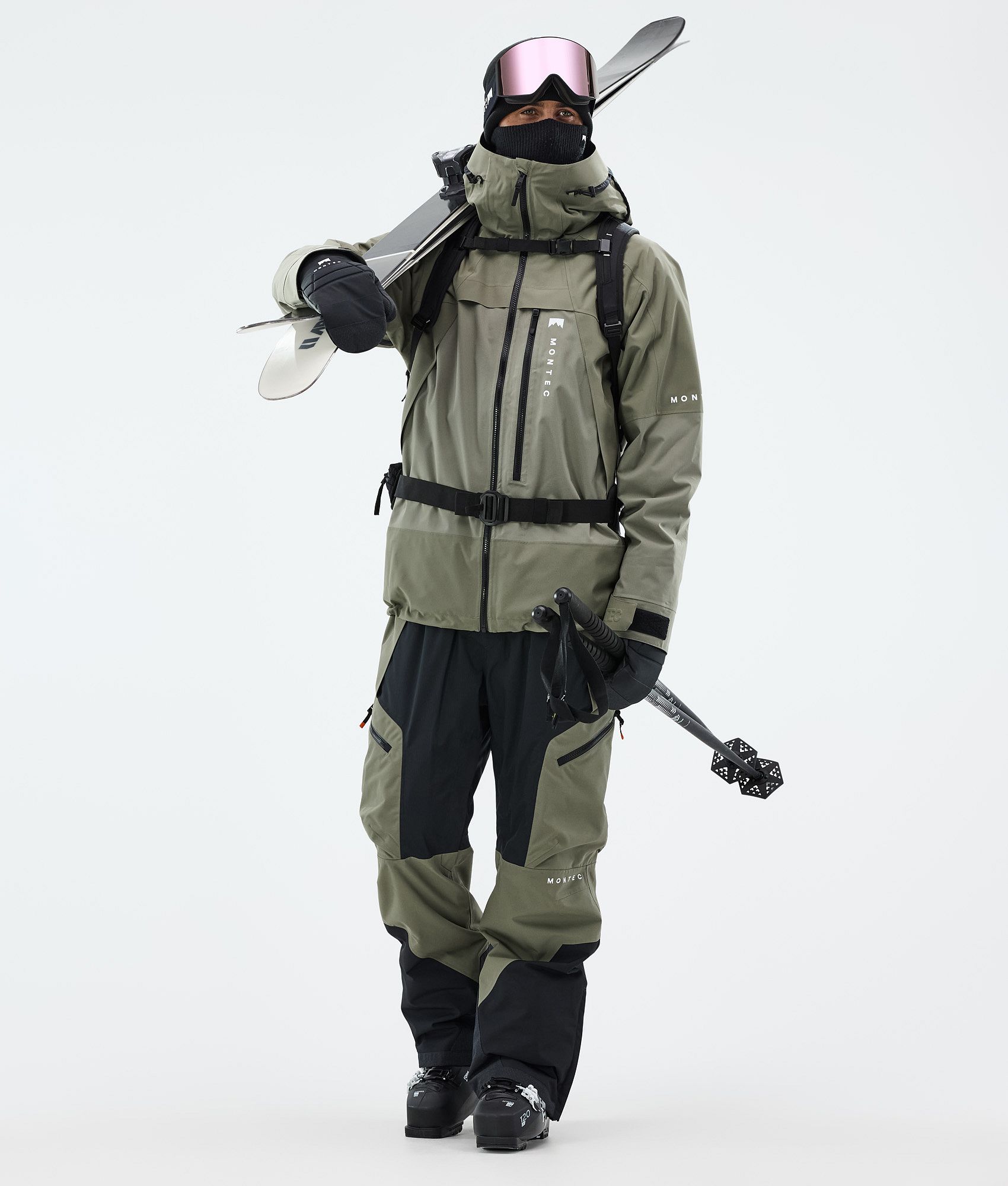 Montec Dozer Ski Pants Men Greenish/Black | Ridestore.com