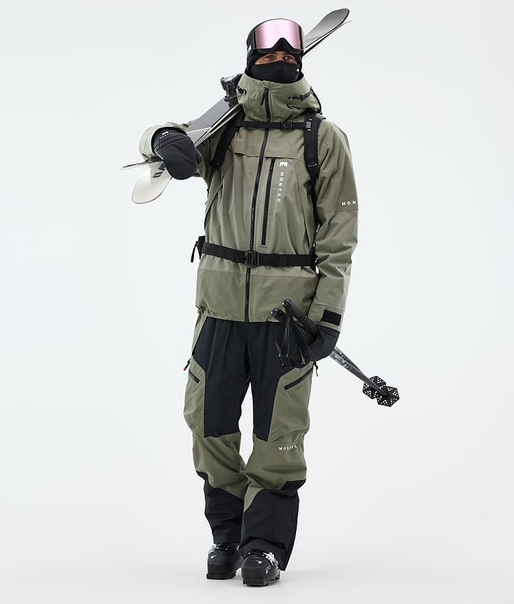 Montec Dozer Pantaloni Sci Uomo Greenish/Black, Immagine 2 di 7