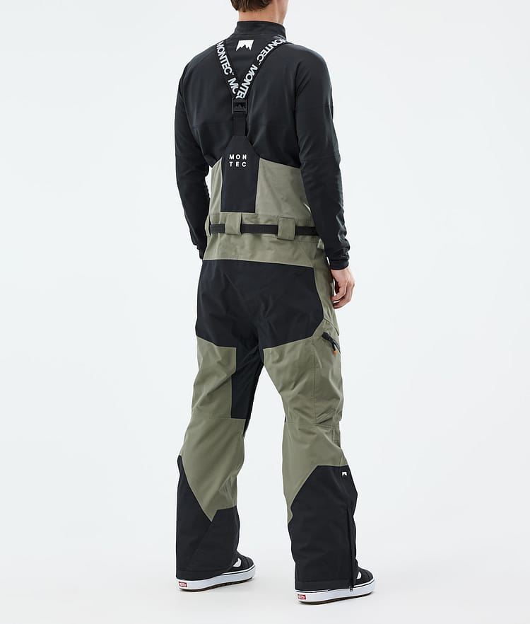 Montec Dozer Snowboard Pants Men Greenish/Black, Image 3 of 6