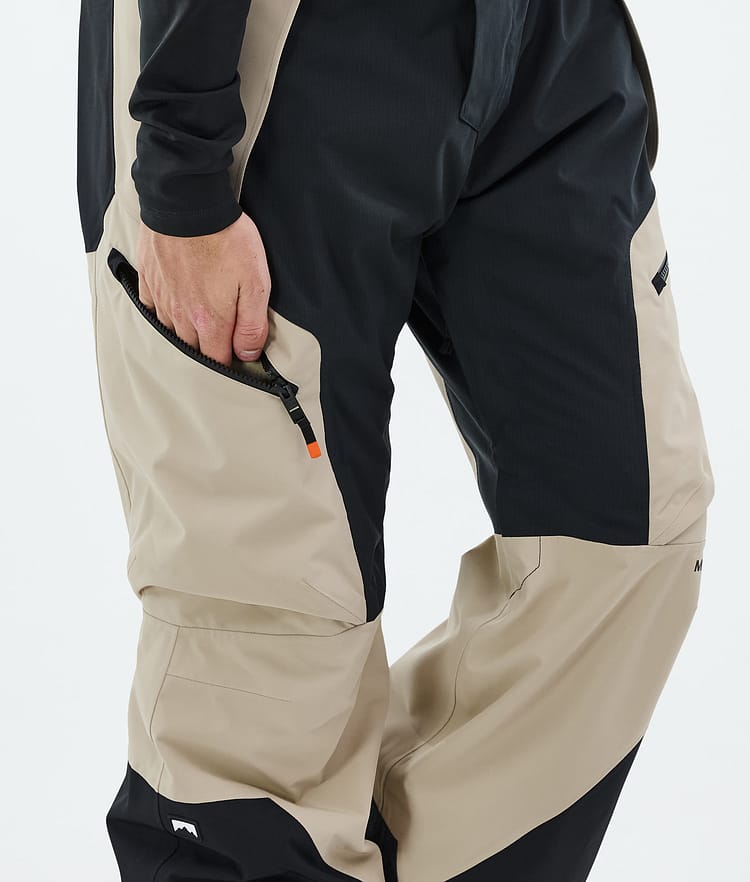 Montec Dozer Snowboard Pants Men Sand/Black, Image 6 of 6