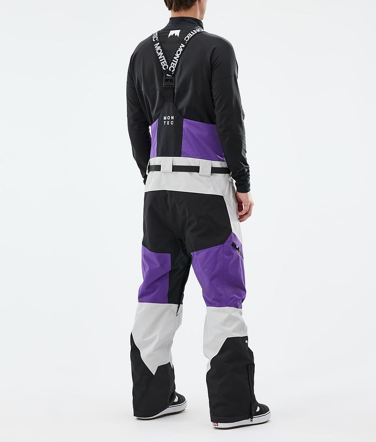 Montec Dozer Snowboard Pants Men Vivid Purple/Black/Light Grey, Image 3 of 6