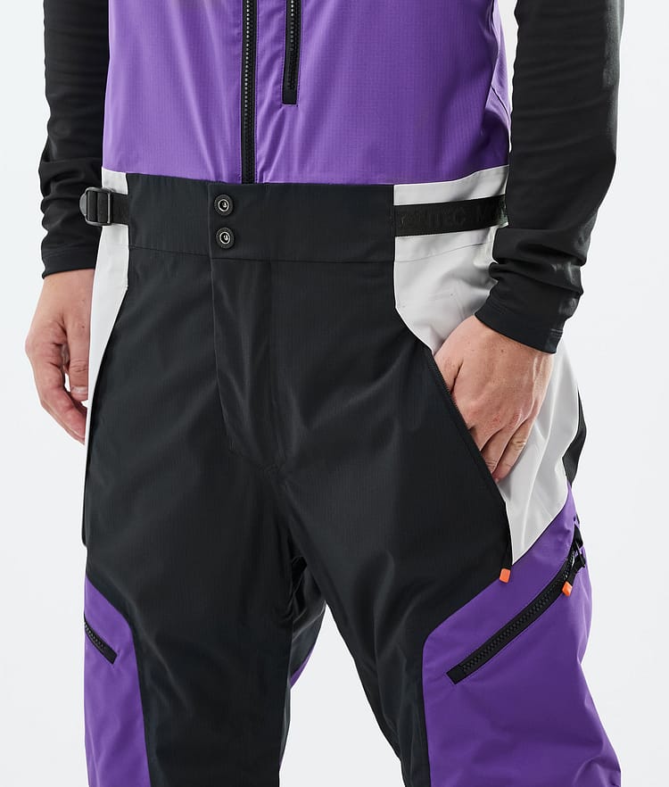Montec Dozer Ski Pants Men Vivid Purple/Black/Light Grey, Image 4 of 6