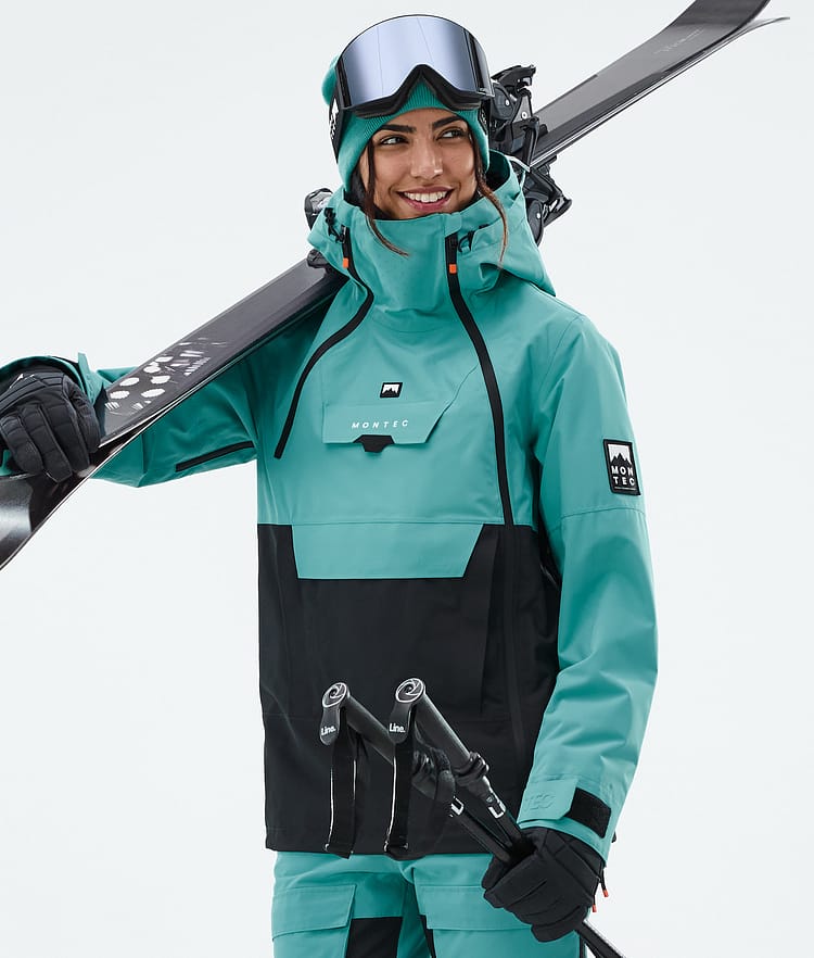 Montec Doom W Ski Jacket Women Turquoise/Black, Image 1 of 11