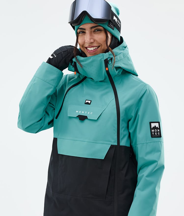 Montec Doom W Ski Jacket Women Turquoise/Black, Image 2 of 11