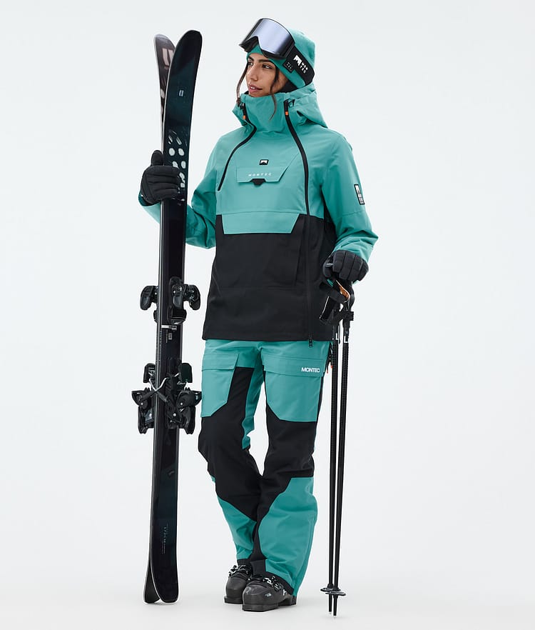 Montec Doom W Ski Jacket Women Turquoise/Black, Image 3 of 11