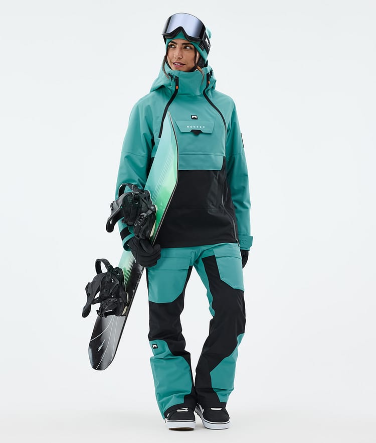 Montec Doom W Snowboard Jacket Women Turquoise/Black, Image 3 of 11