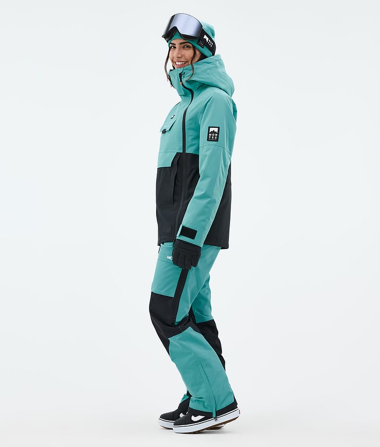 Montec Doom W Snowboard Jacket Women Turquoise/Black, Image 4 of 11