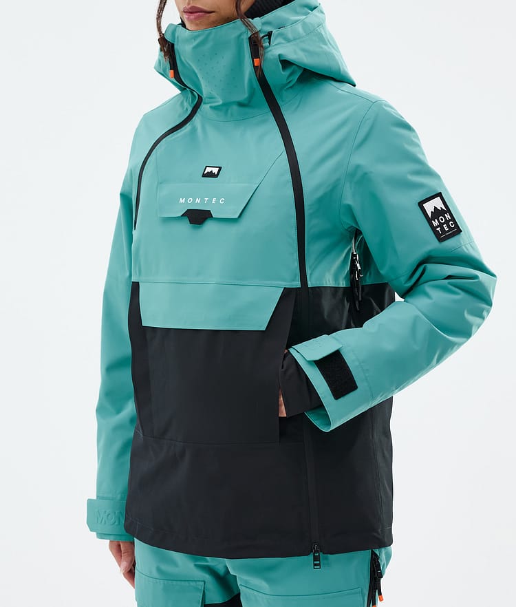 Montec Doom W Ski Jacket Women Turquoise/Black, Image 8 of 11
