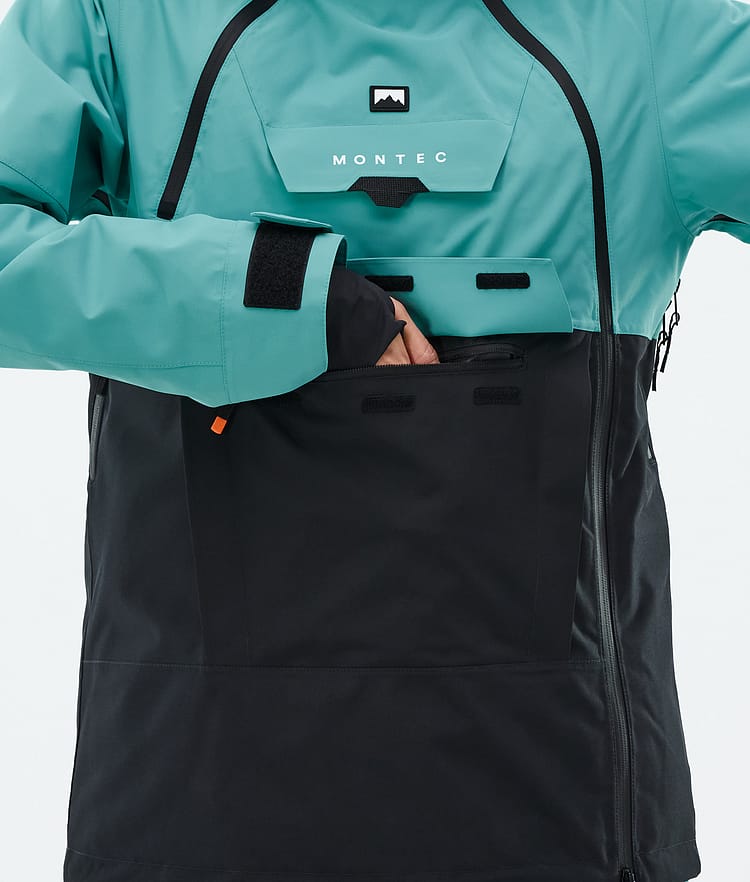 Montec Doom W Ski Jacket Women Turquoise/Black, Image 9 of 11