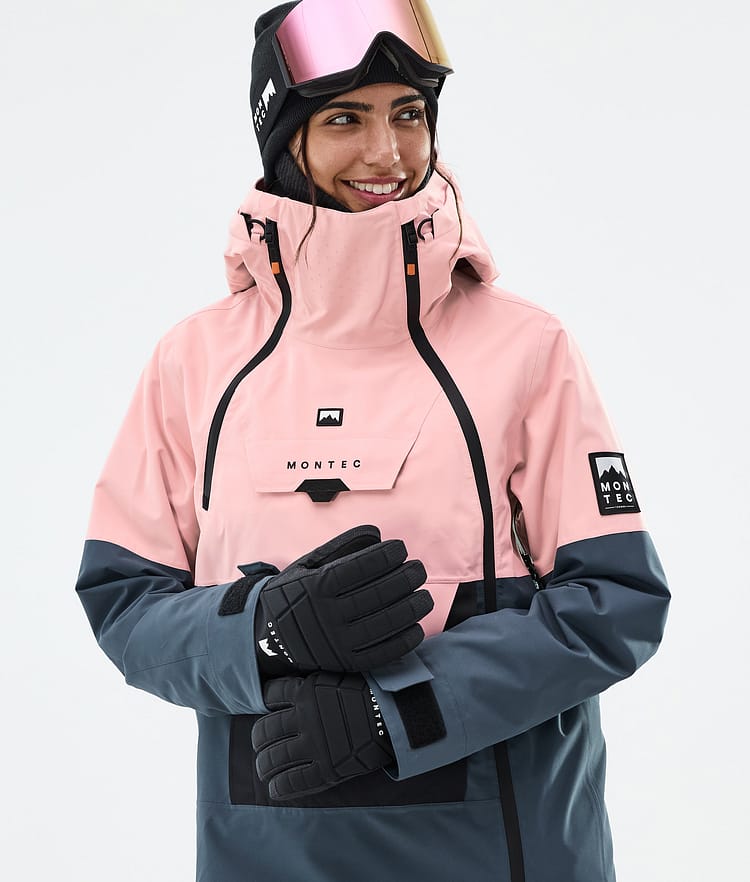 Montec Doom W Ski Jacket Women Soft Pink/Black/Metal Blue, Image 2 of 11