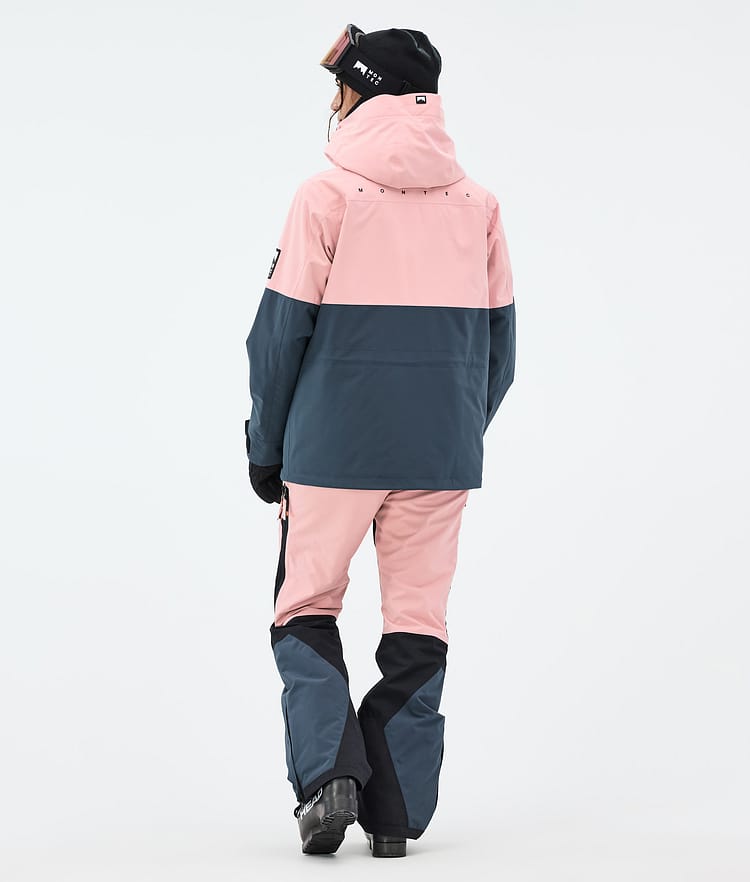 Montec Doom W Ski Jacket Women Soft Pink/Black/Metal Blue, Image 5 of 11