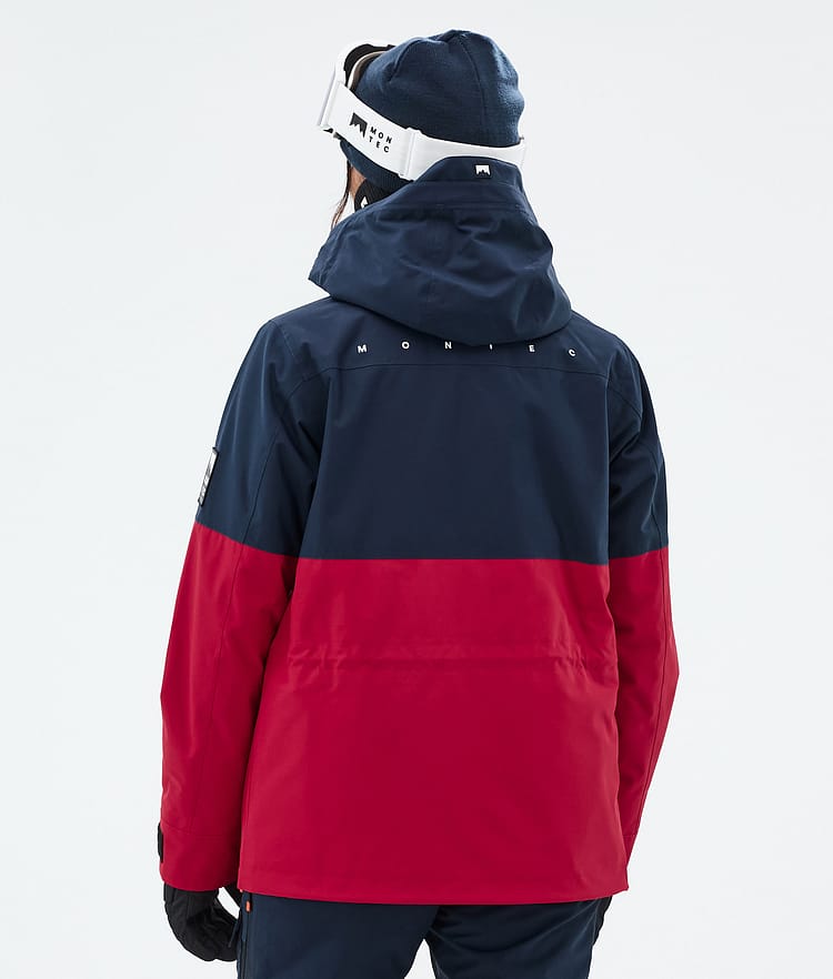 Montec Doom W Snowboard Jacket Women Dark Blue/Black/Deep Red, Image 7 of 11