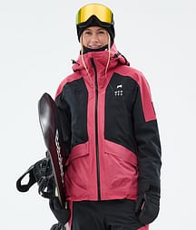 Montec Morpheus W 25 Snowboard Jacket Women Light Red/Black