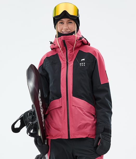 Montec Morpheus W Snowboard jas Dames Light Red/Black