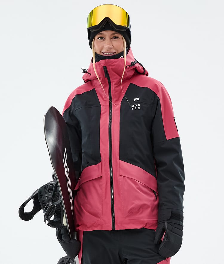 Montec Morpheus W Snowboard Jacket Women Light Red/Black, Image 1 of 10