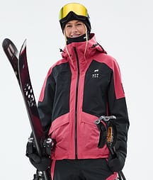 Montec Morpheus W 25 Veste de Ski Femme Light Red/Black