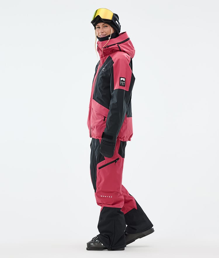 Montec Morpheus W Ski Jacket Women Light Red/Black, Image 4 of 10