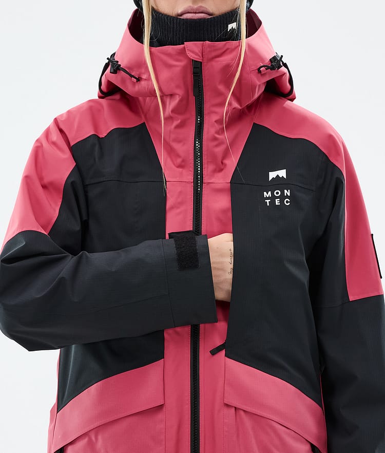 Montec Morpheus W Snowboard Jacket Women Light Red/Black, Image 9 of 10