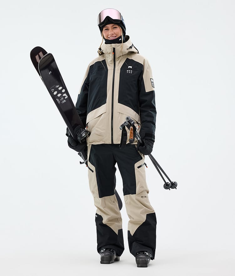 Montec Morpheus W Ski Jacket Women Sand/Black, Image 3 of 10